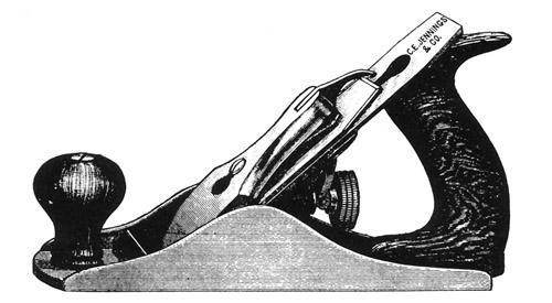 C.E. Jennings Steers Patent No 304 Smooth Plane